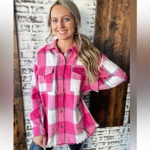 Blue B Button Down Shirt
